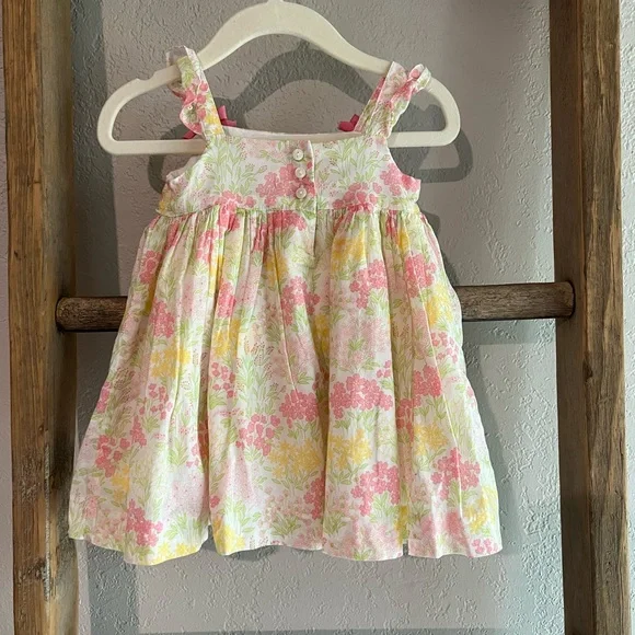 Janie and Jack Floral Bee Dress - Picture 3 of 6